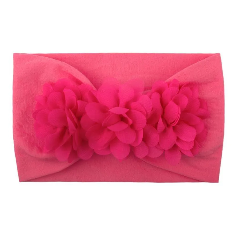 3D Flower Design Headband Wholesale children's clothing