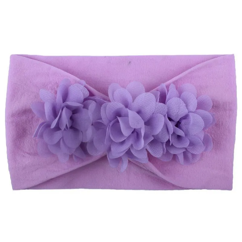 3D Flower Design Headband Wholesale children's clothing