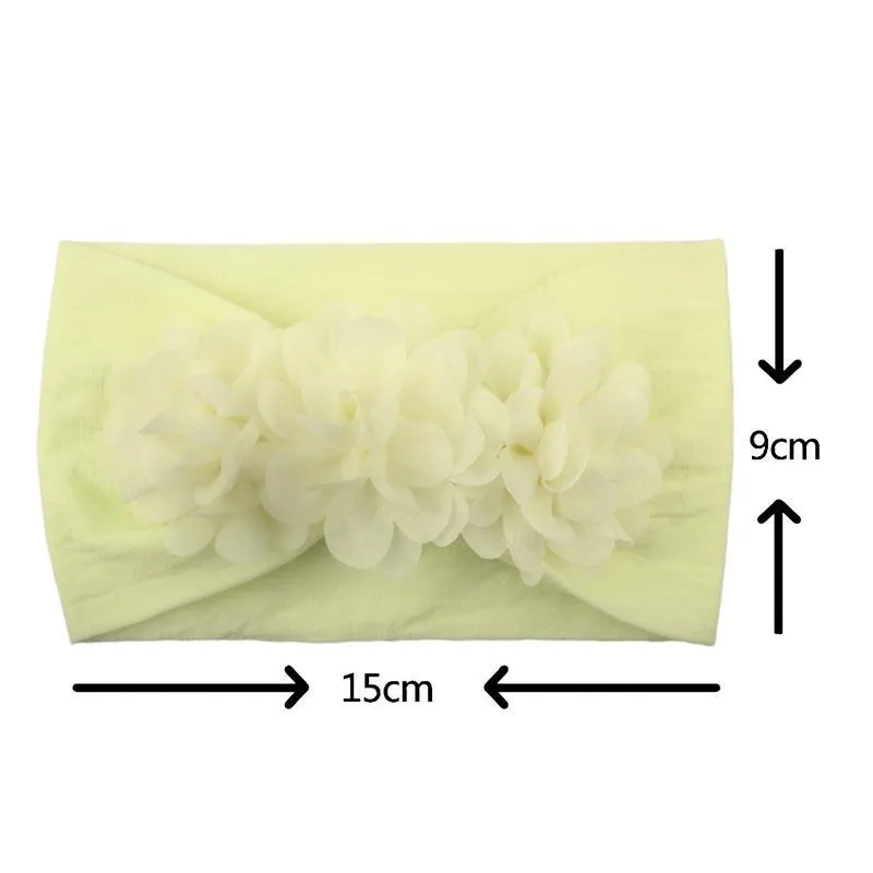 3D Flower Design Headband Wholesale children's clothing