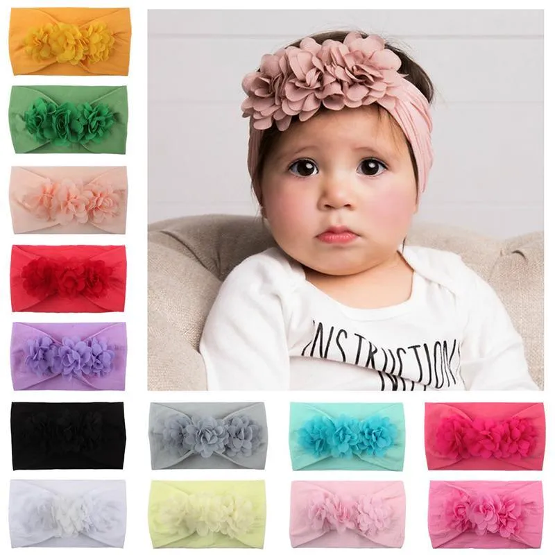 3D Flower Design Headband Wholesale children's clothing