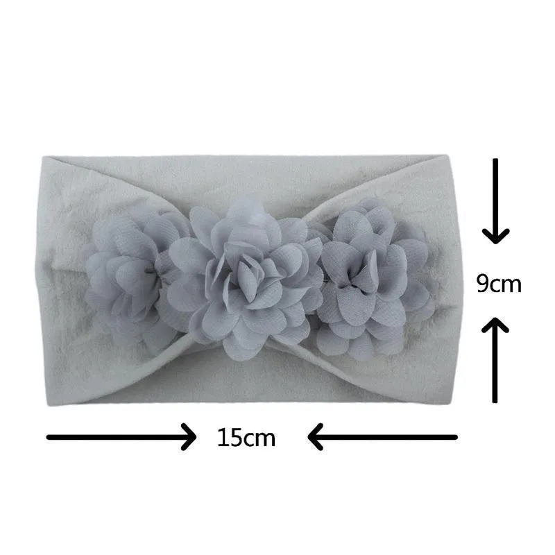 3D Flower Design Headband Wholesale children's clothing