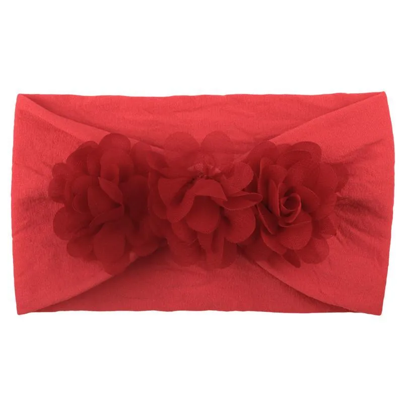 3D Flower Design Headband Wholesale children's clothing