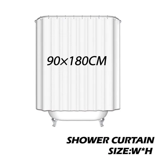 A Wall Cracked By A Baseball Shower Curtain Set Waterproof Fabric