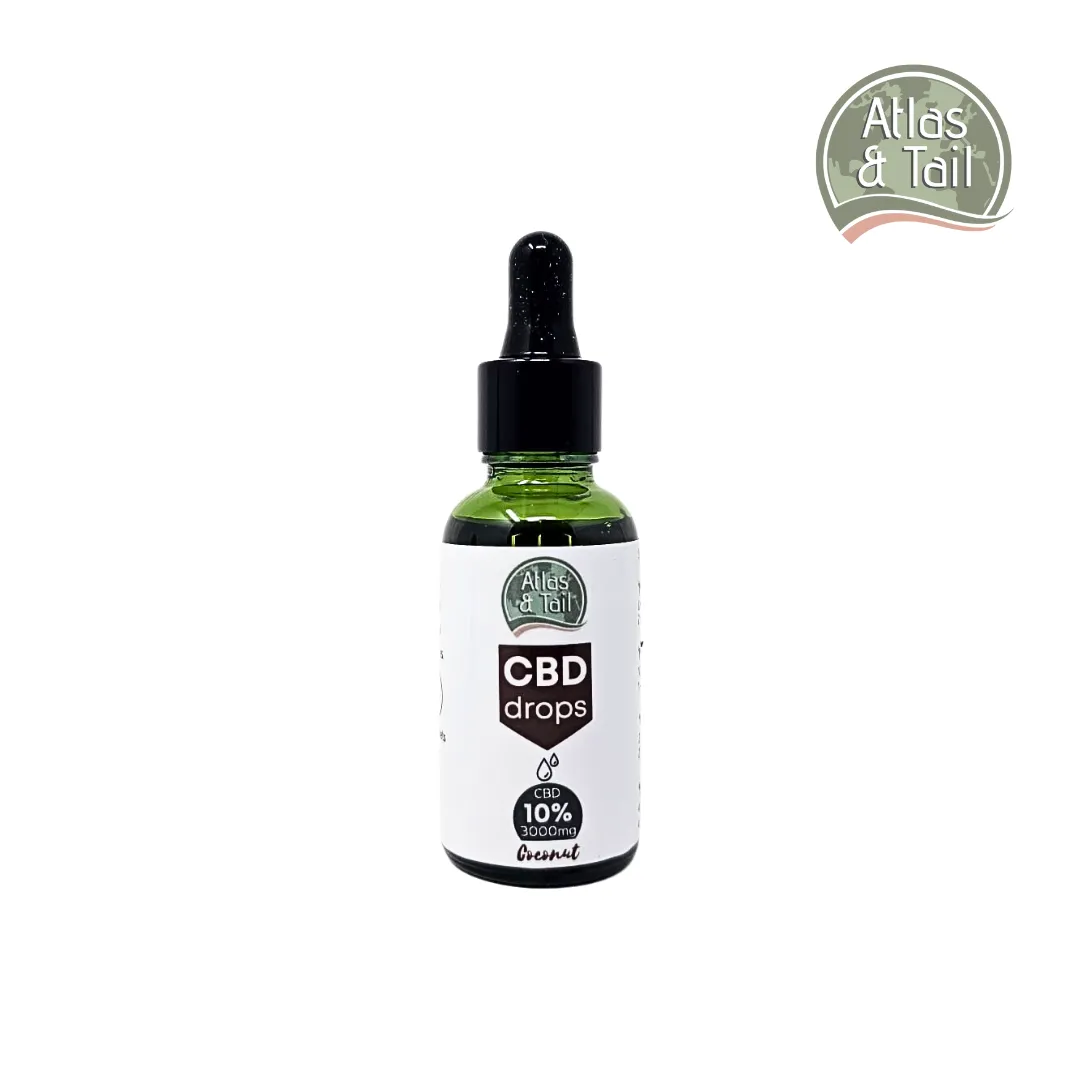 Atlas and Tail CBD Oil for Dogs - only Coconut 3% in stock