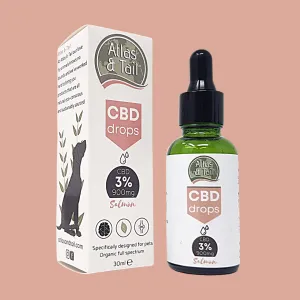 Atlas and Tail CBD Oil for Dogs - only Coconut 3% in stock