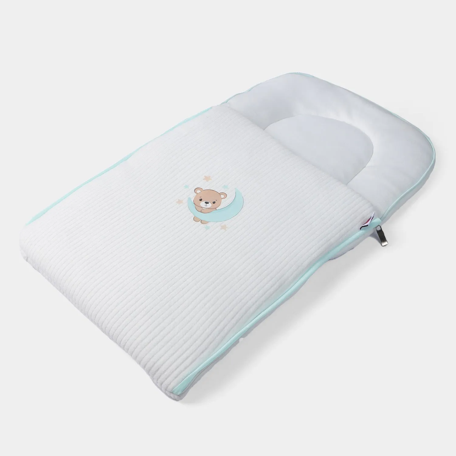 Baby Carry Nest Fleece-White