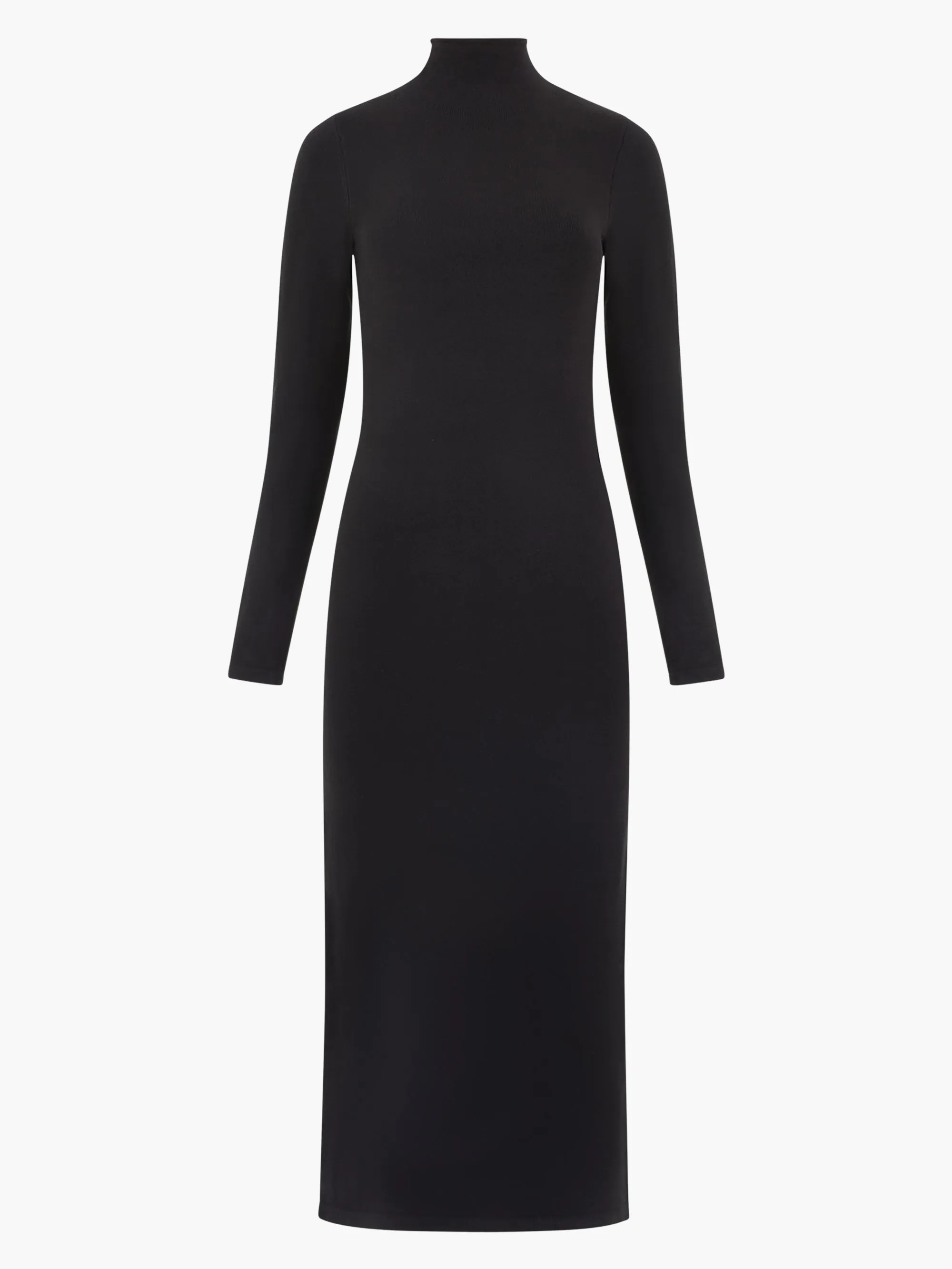 Babysoft Roll Neck Midi Dress