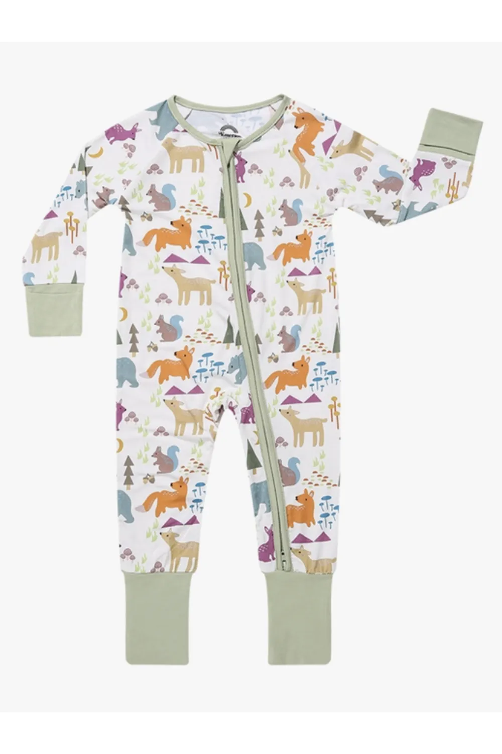 Bamboo Sleeper Pajamas - Forest Friends