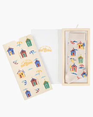 Beach Houses Women's Sock Card