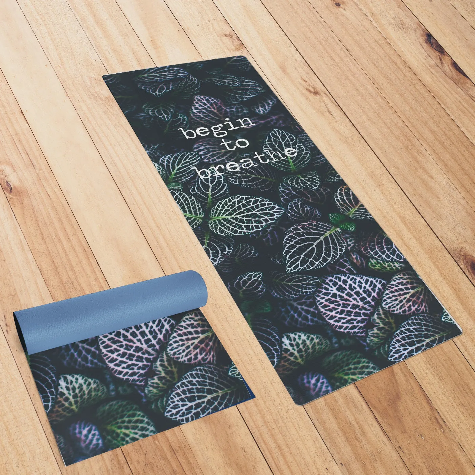 Begin to Breathe Yoga Mat