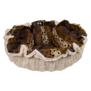 Cuddle Pod Dog Bed Animal Kingdom/Natural Beauty