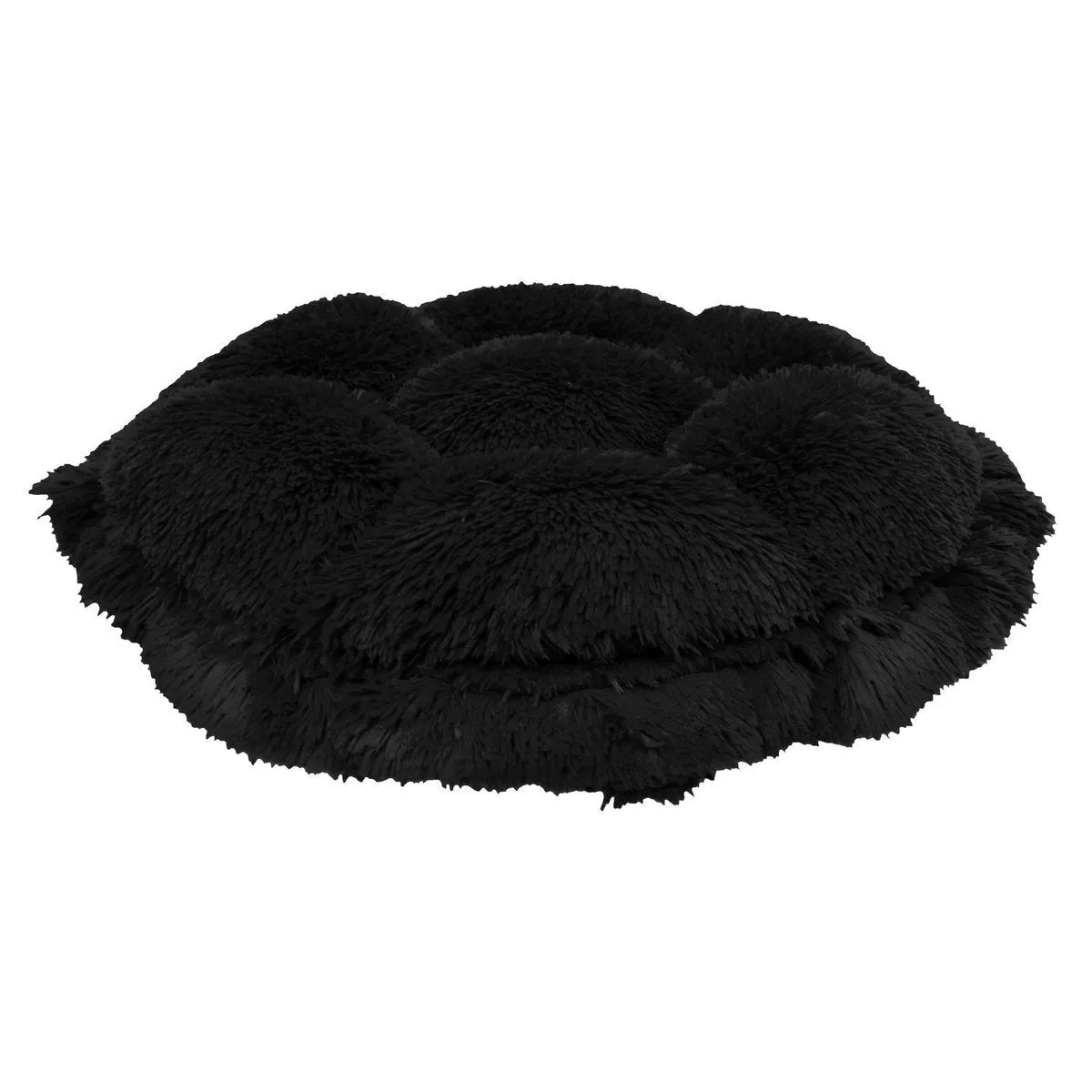 Cuddle Pod Dog Bed Black Bear/Lipstick