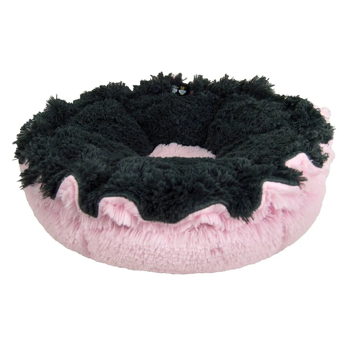 Cuddle Pod Dog Bed Bubble Gum/Wolfhound Grey