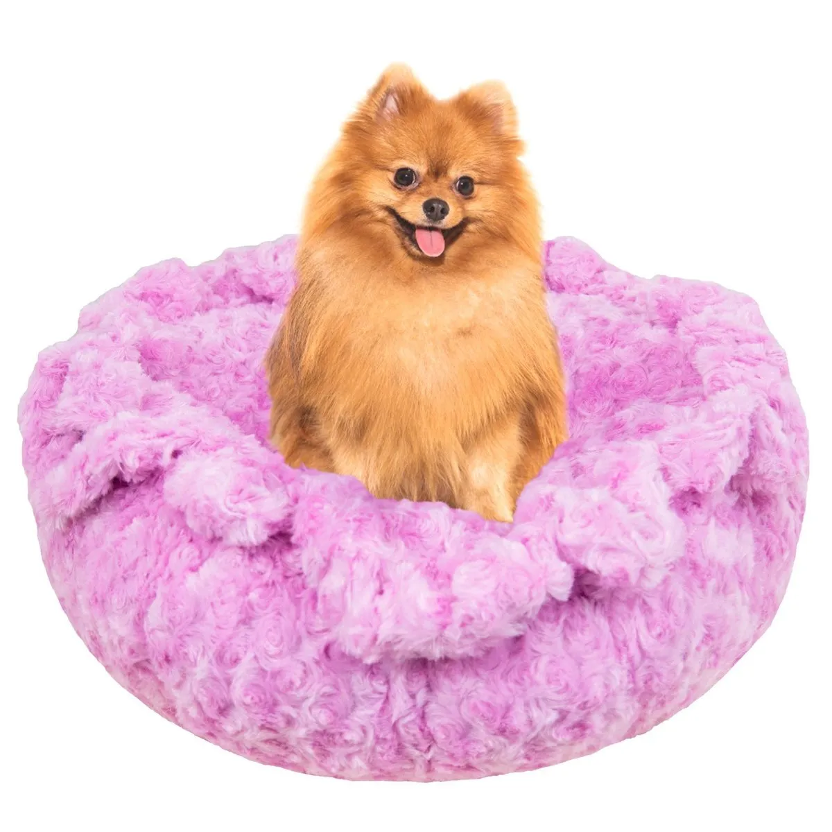 Cuddle Pod Dog Bed Cotton Candy