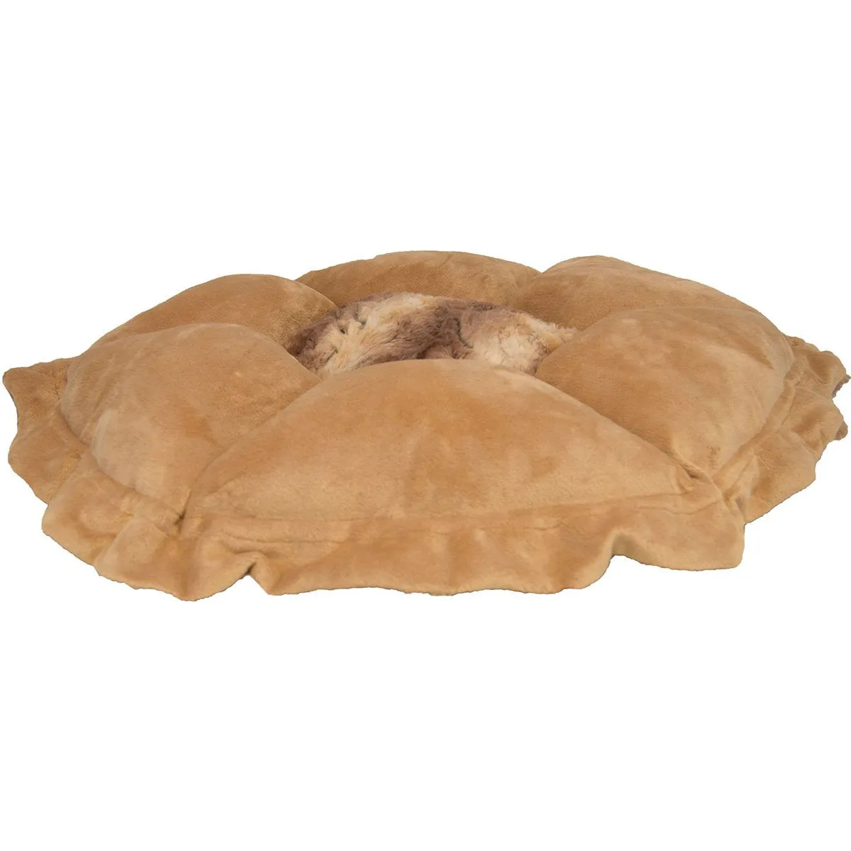 Cuddle Pod Dog Bed Divine Caramel/Simba