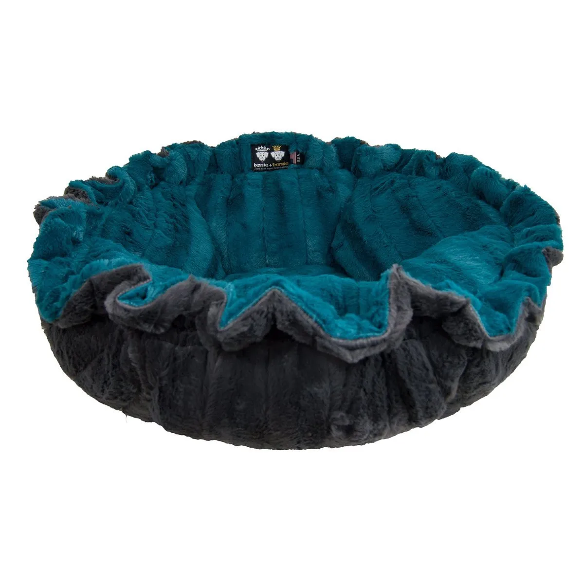 Cuddle Pod Dog Bed Gravel Stone/Wonderland