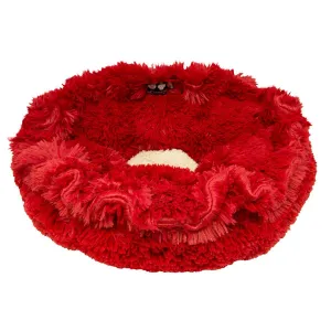 Cuddle Pod Dog Bed Lipstick/Blondie Patch