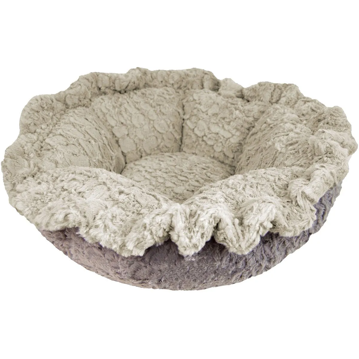 Cuddle Pod Dog Bed Serenity Grey/Serenity Ivory