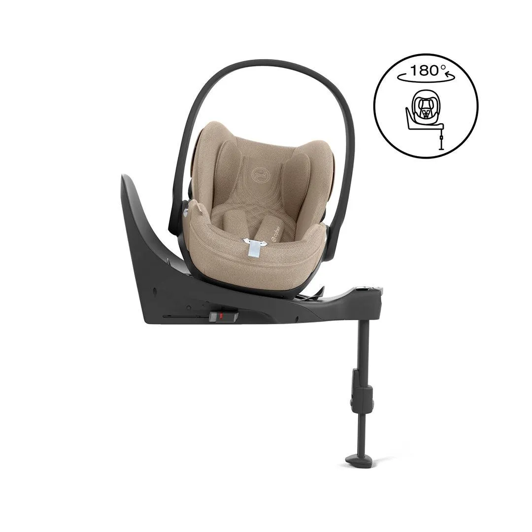 CYBEX Cloud T i-Size Plus Car Seat - Cozy Beige