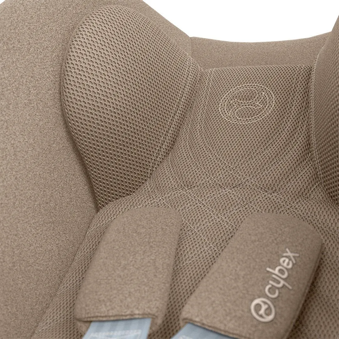 CYBEX Cloud T i-Size Plus Car Seat - Cozy Beige