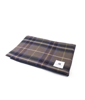 Dog Travel & Crate Mat - Purple Check Tweed