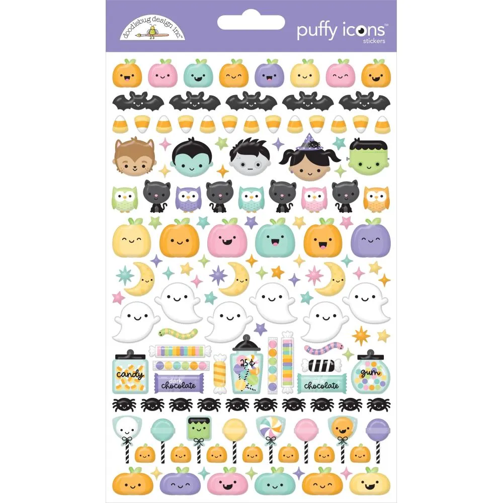 Doodlebug Puffy Stickers Sweet & Spooky*