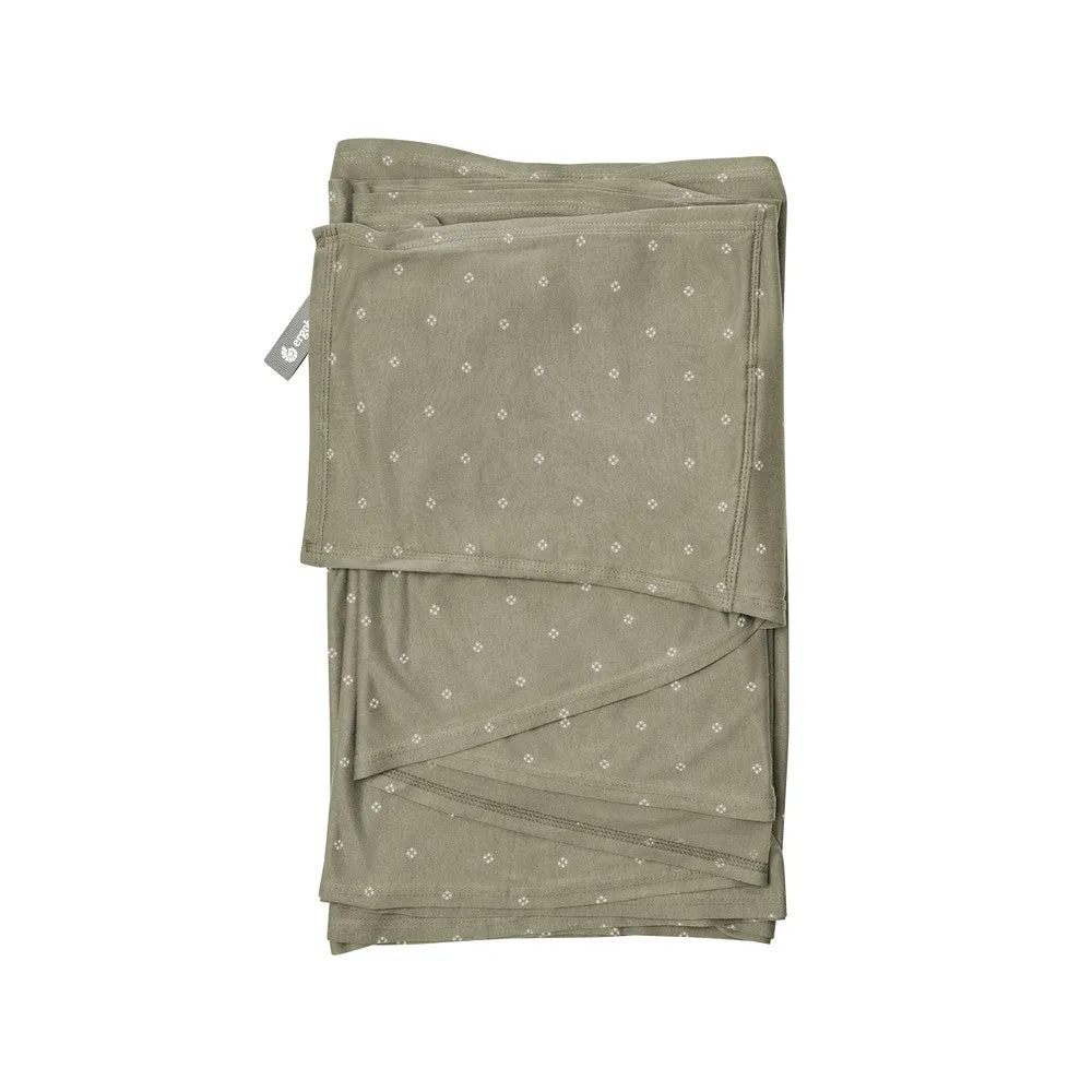 Ergobaby Aura Wrap Sustainable Knit - Olive Diamonds