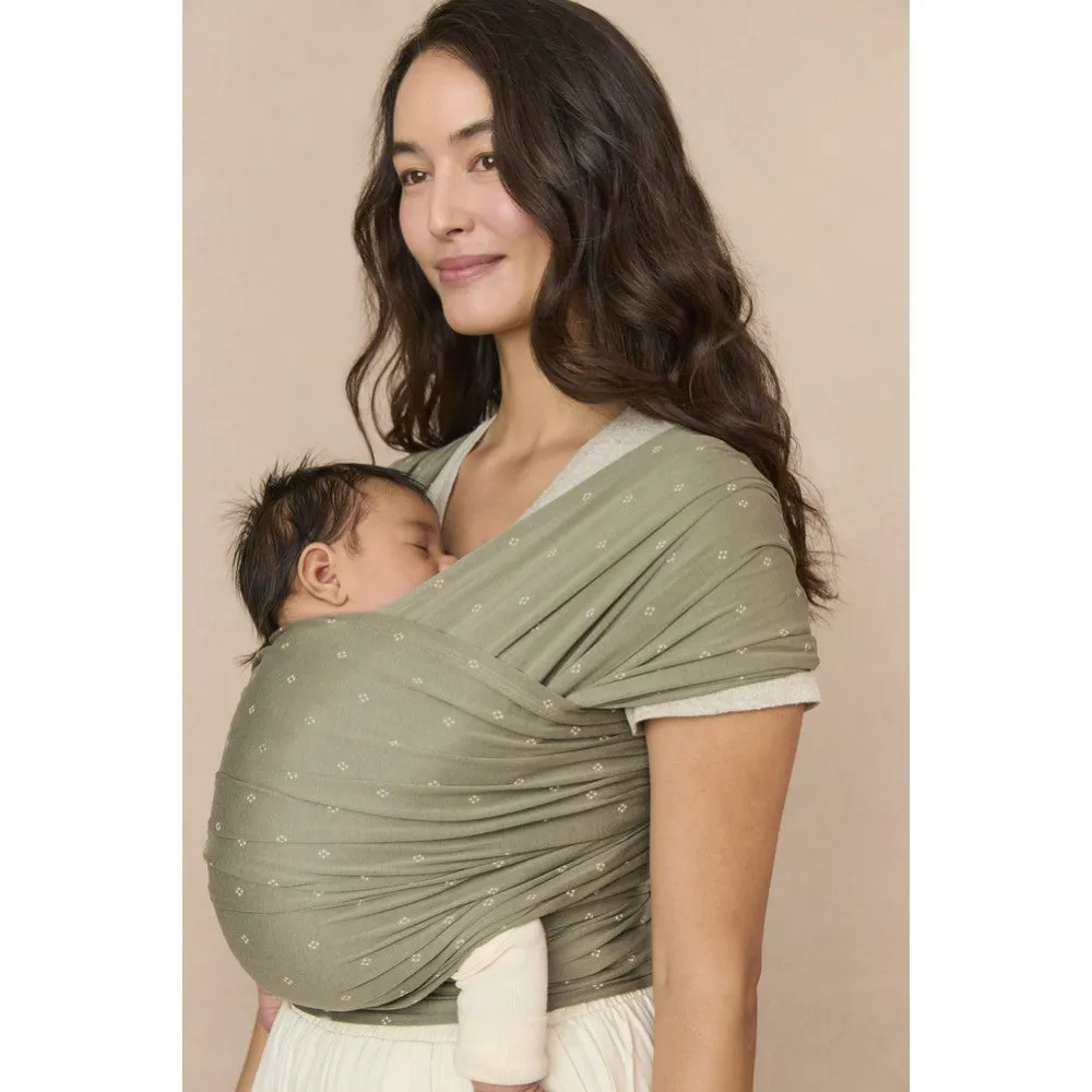 Ergobaby Aura Wrap Sustainable Knit - Olive Diamonds