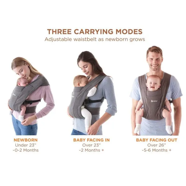 Ergobaby Embrace  Newborn Carrier -Blush Pink