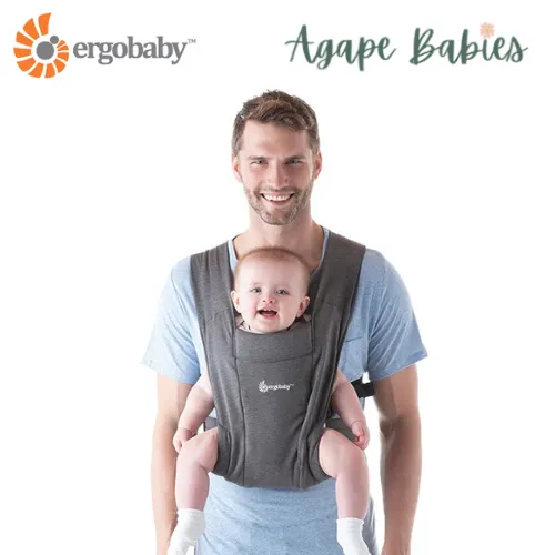 Ergobaby Embrace Newborn Carrier - Heather Grey