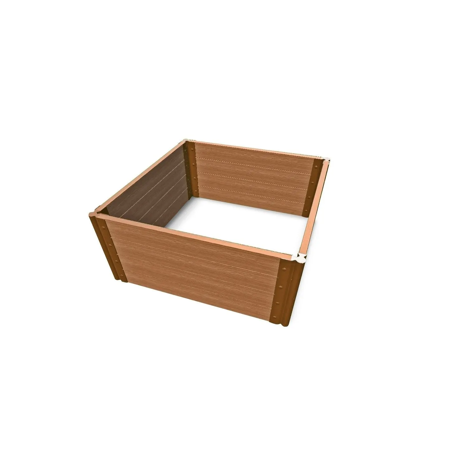 Frame It All | Tool-Free Classic Sienna Raised Garden Bed 4' X 4' X 22”