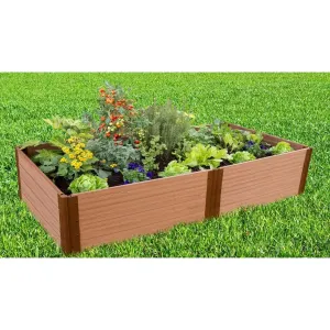 Frame It All | Tool-Free Classic Sienna Raised Garden Bed 4' X 8' X 22"