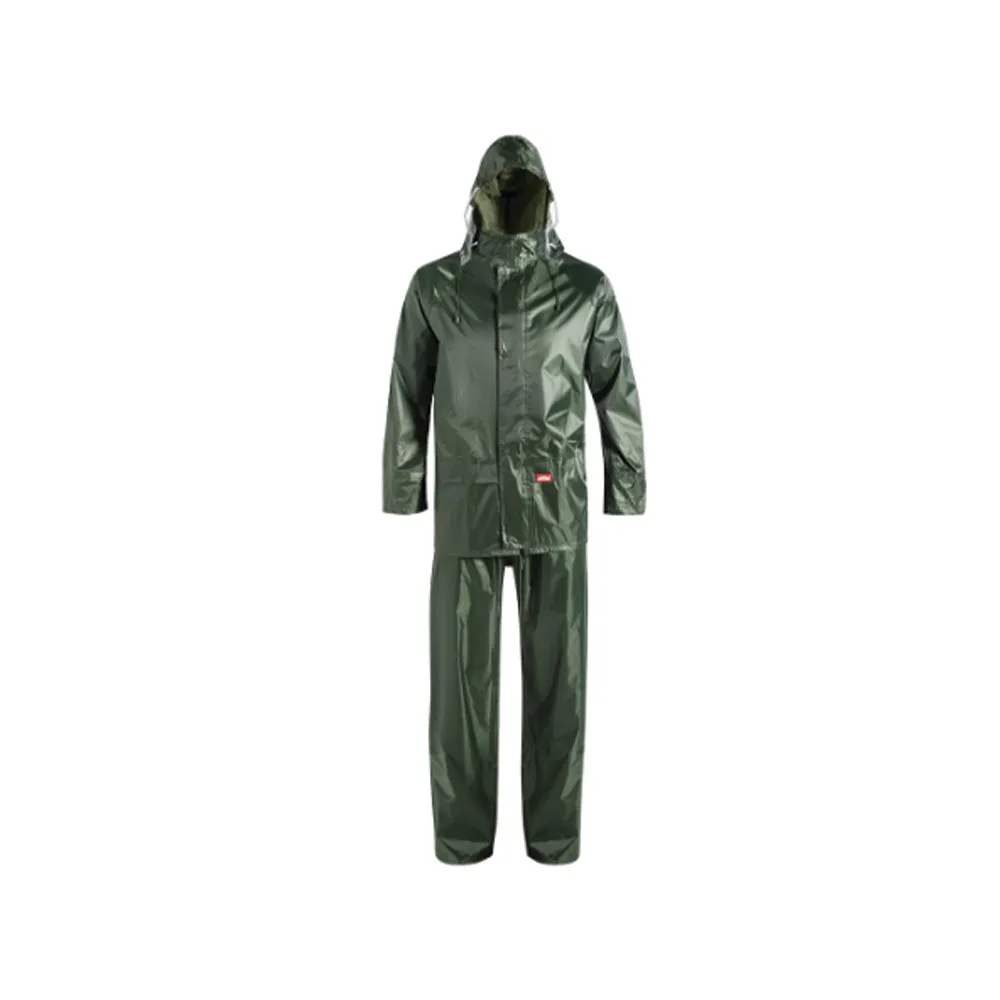 JONSSON EXTRA STRENGTH RAINSUIT COLOUR-OLIVE SIZE-4XL