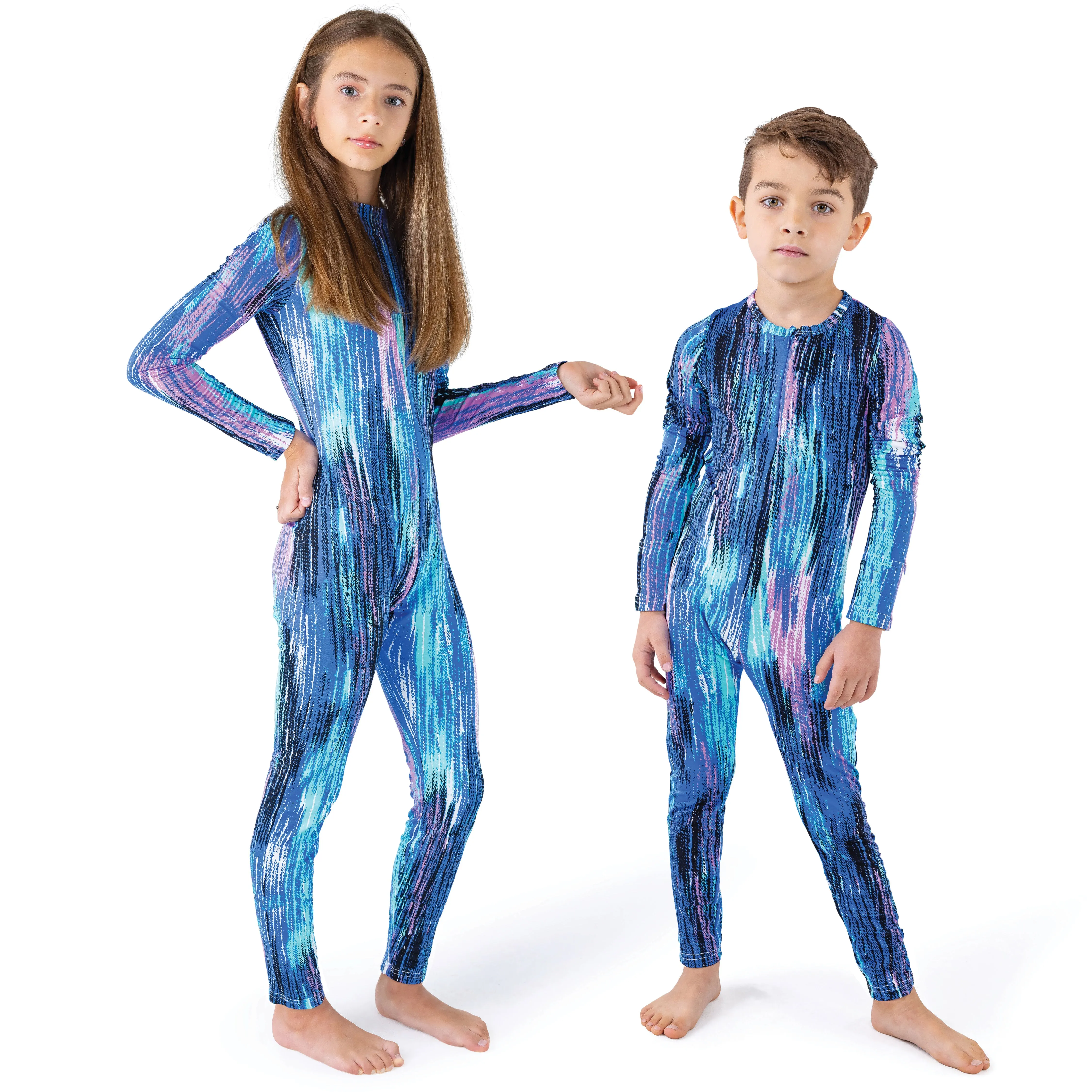 Kids Patterned Fleece Onesie