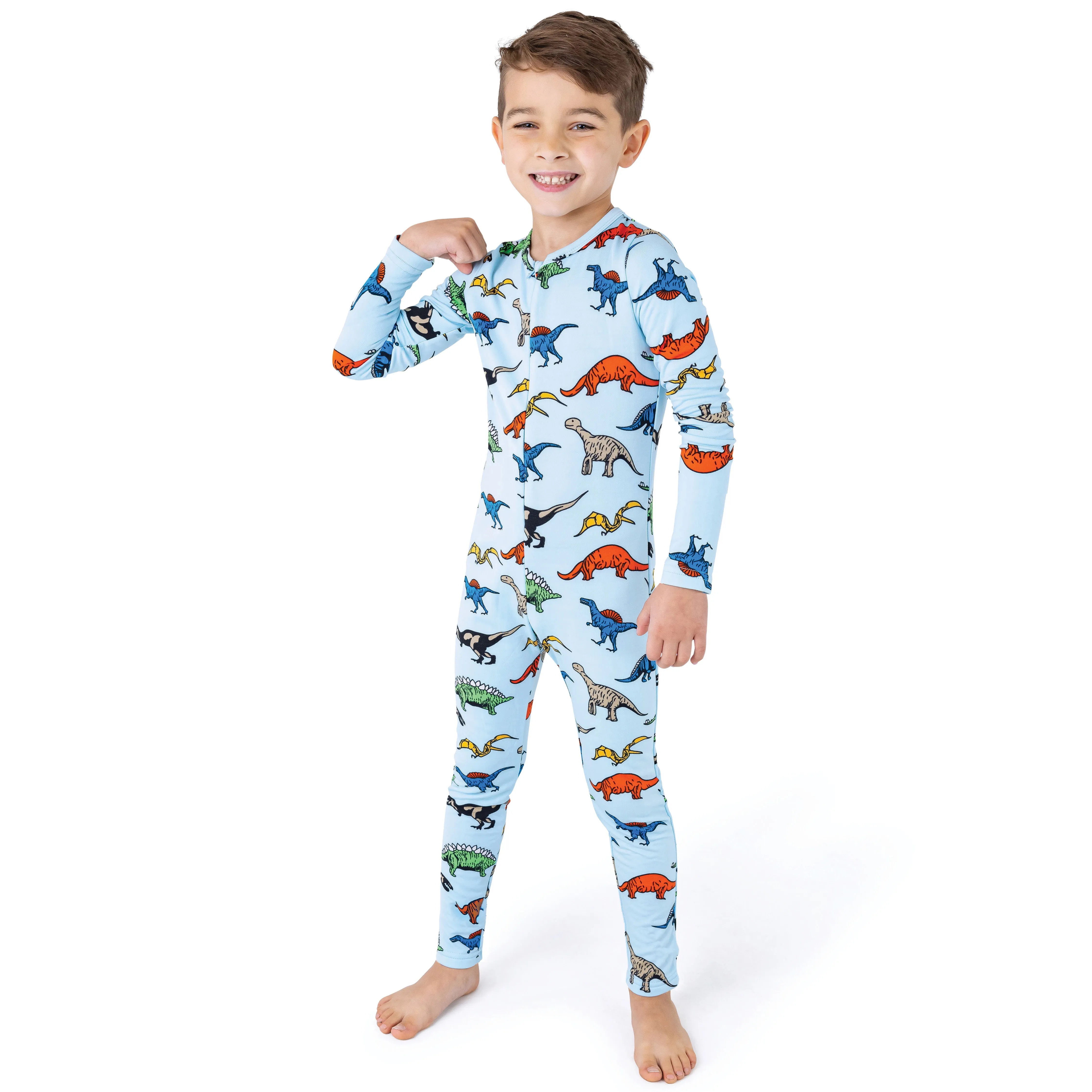 Kids Patterned Fleece Onesie