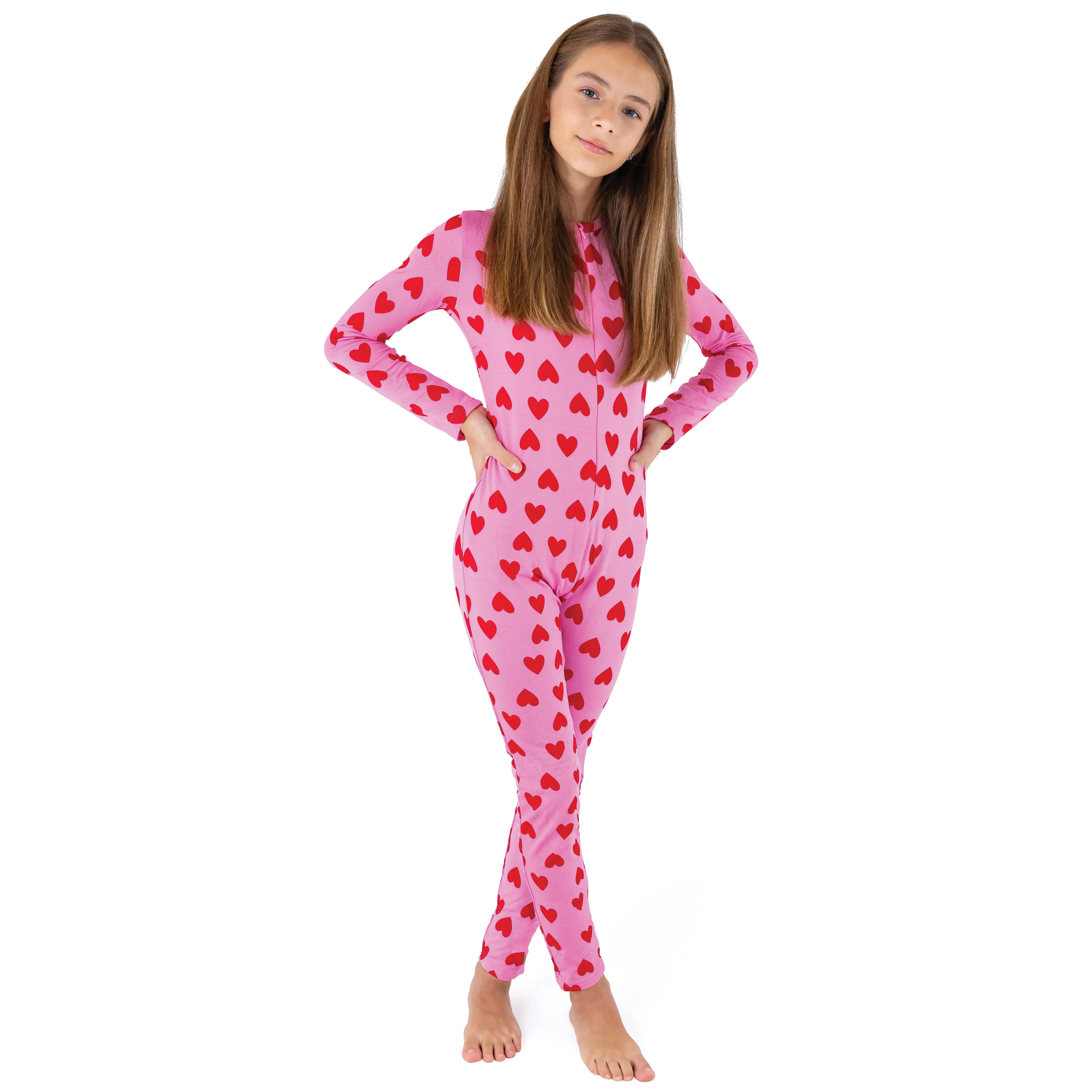 Kids Patterned Fleece Onesie