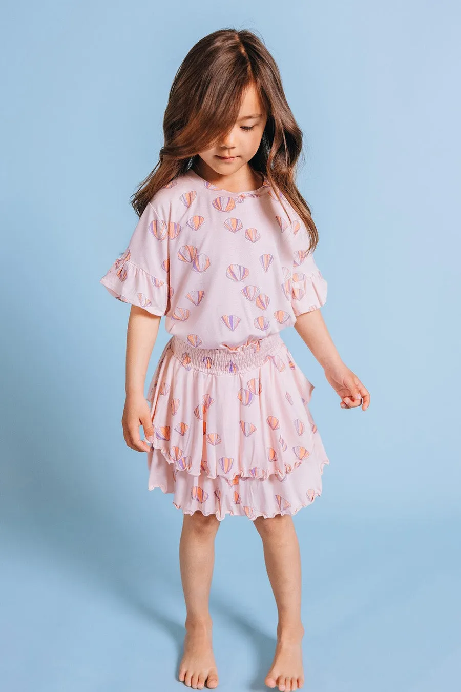 Kids Soft Gallery Debbie Seashell Shirt