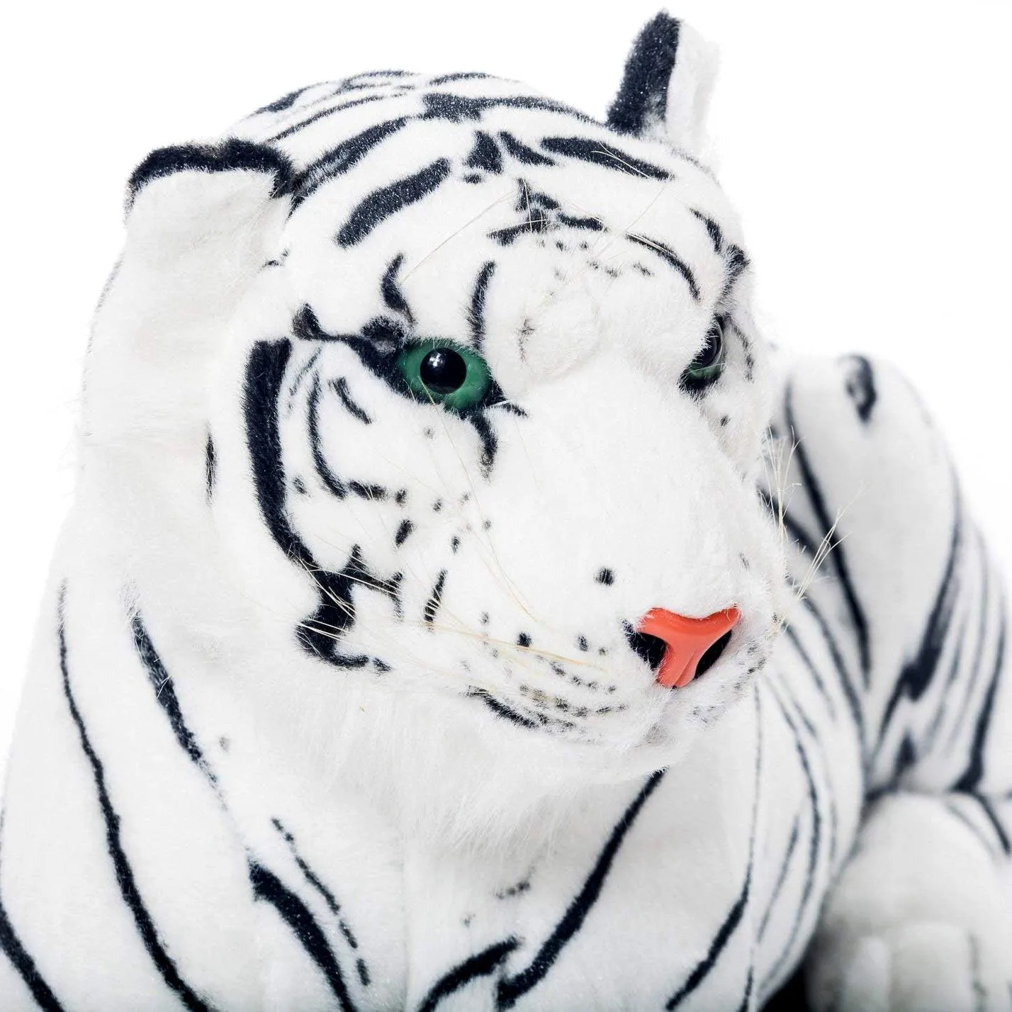 Large White Tiger Soft Plush Toy