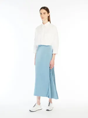 MaxMara Weekend Women's Fluid Aia Satin Skirt