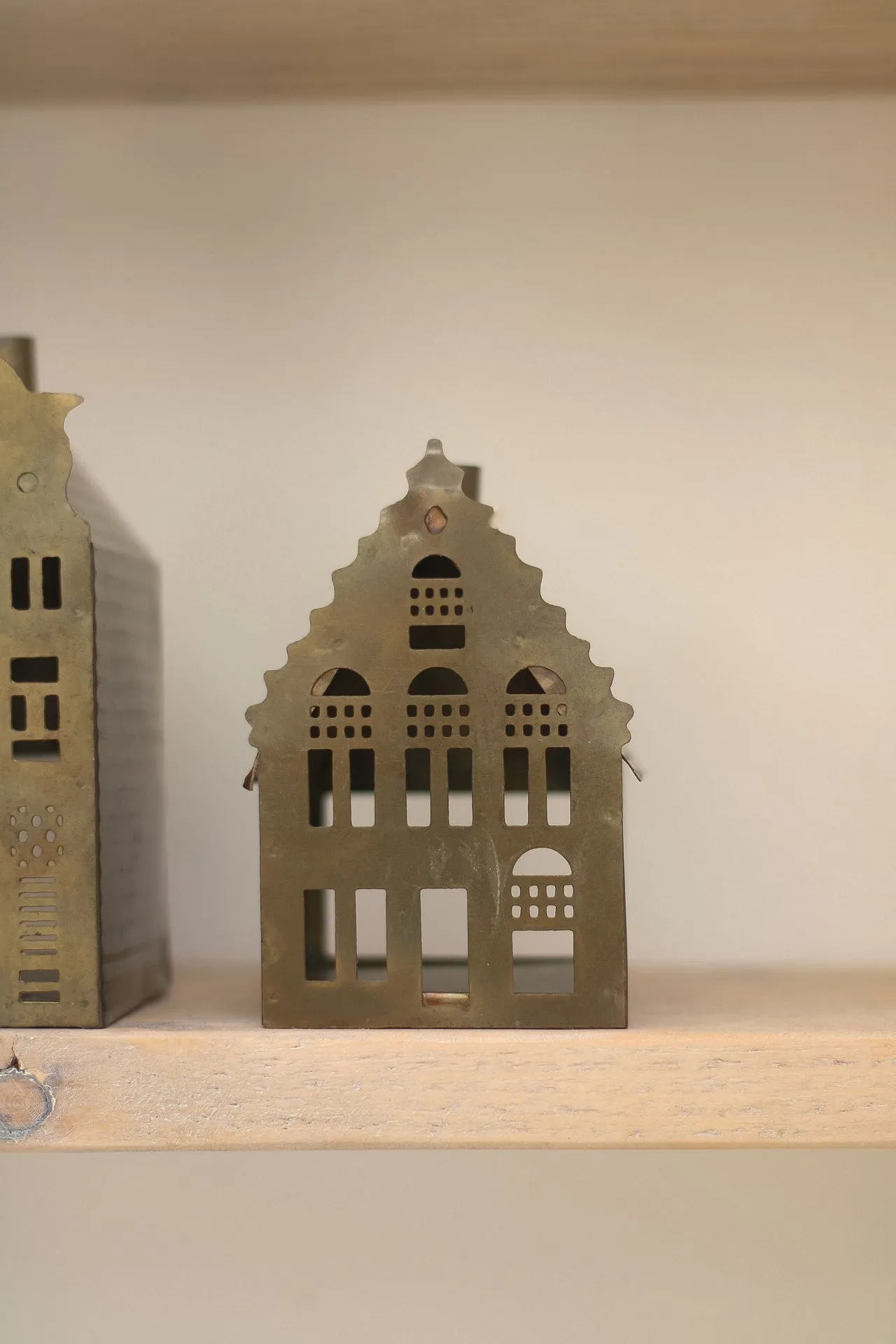 Mini Metal Town Houses | Set of 3