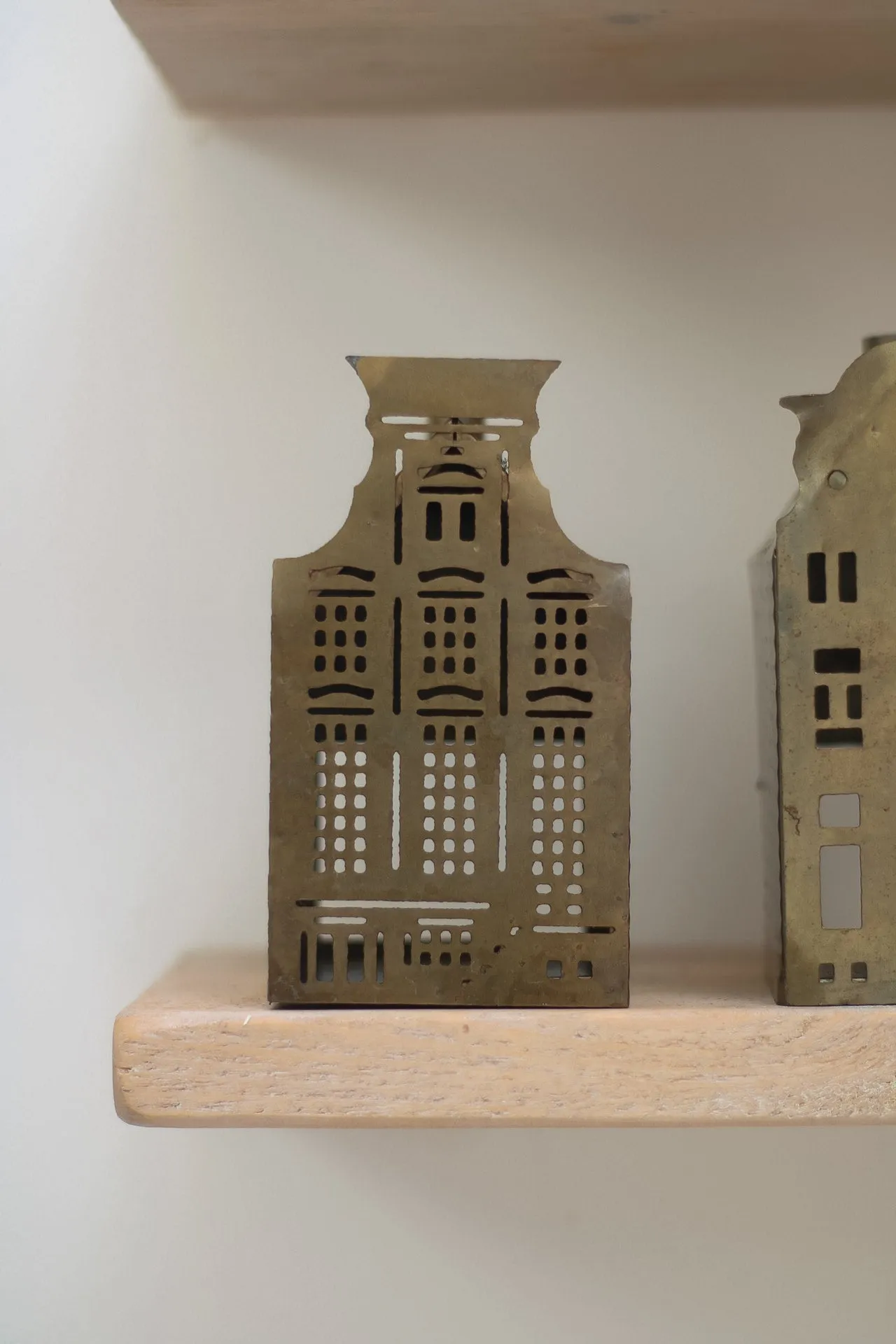 Mini Metal Town Houses | Set of 3