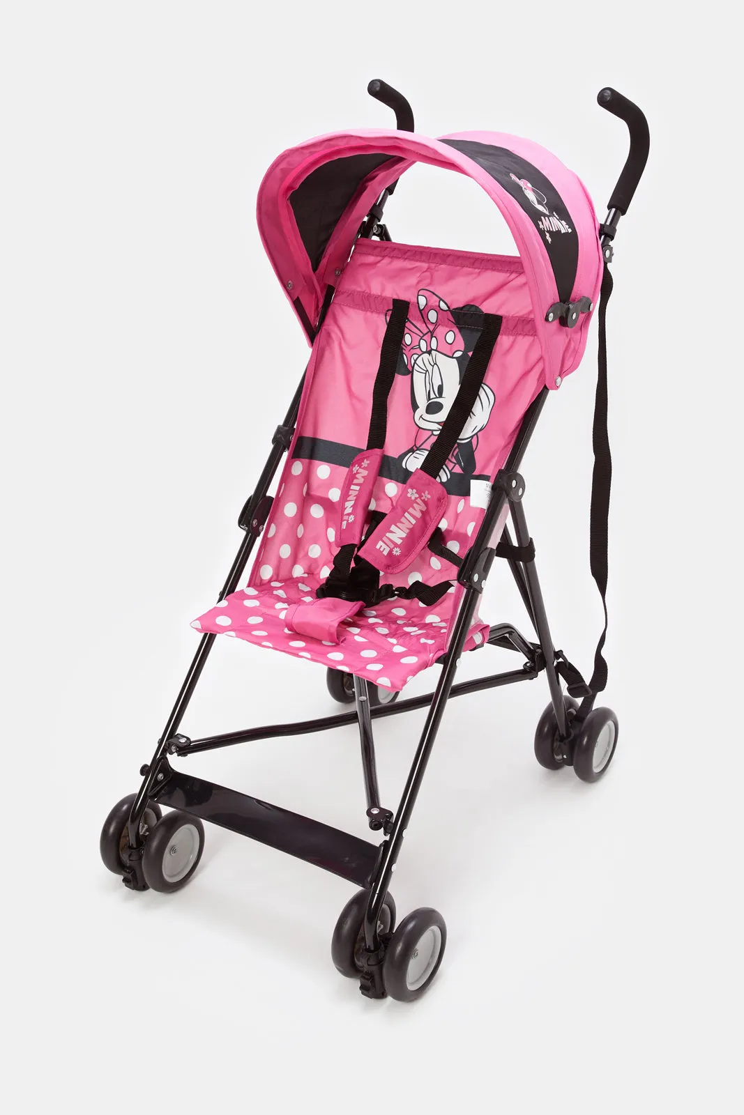 Newborn Assorted Minnie Printed Baby Buggy