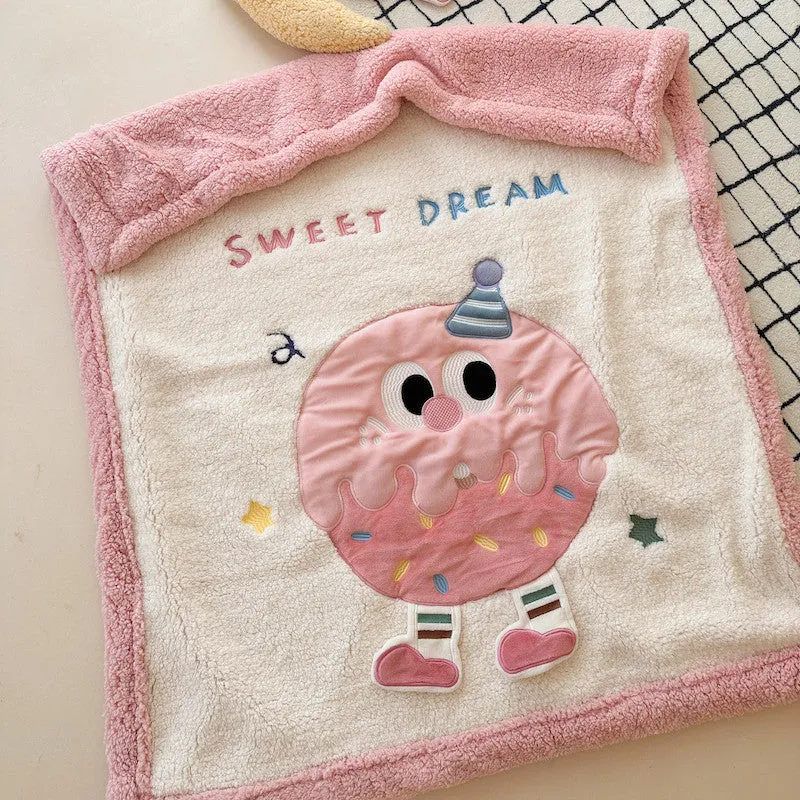 Pink Sherpa Baby Blanket