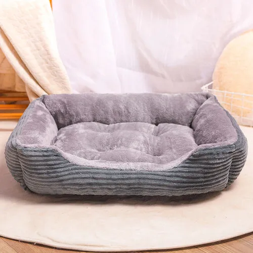 Rectangle Dog Bed Corduroy