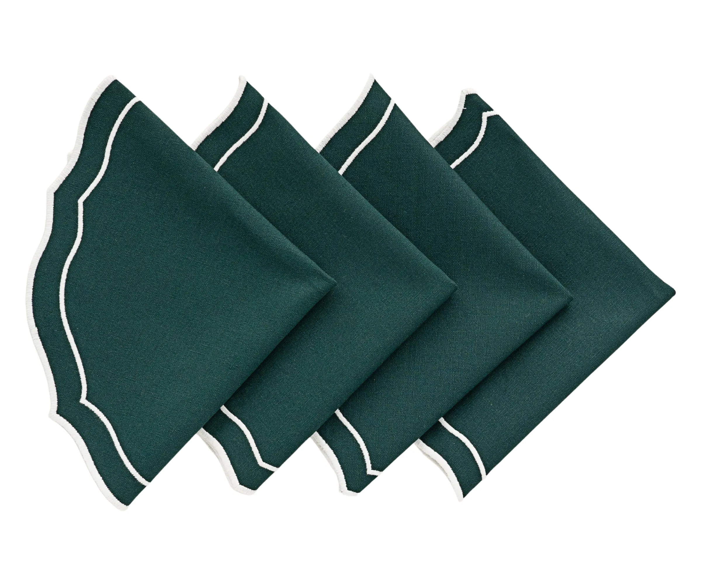 Round Scalloped Table Mats