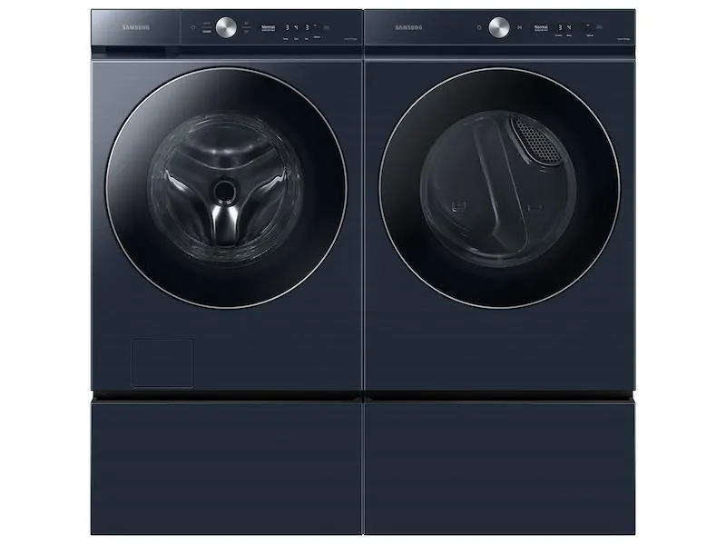 Samsung DVG53BB8900DA3 Bespoke 7.6 cu. ft. Ultra Capacity Gas Dryer with AI Optimal Dry and Super Speed Dry in Brushed Navy