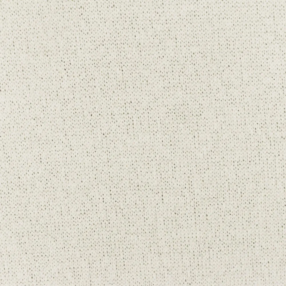 Soft Ivory Texture Stretch Poly Jersey Knit Fabric