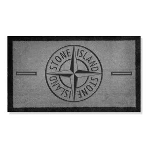 Stone Island Light Grey Doormat 70x40cm