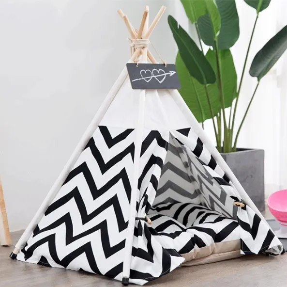 TeePee Tent Pet Bed - 7 Designs!