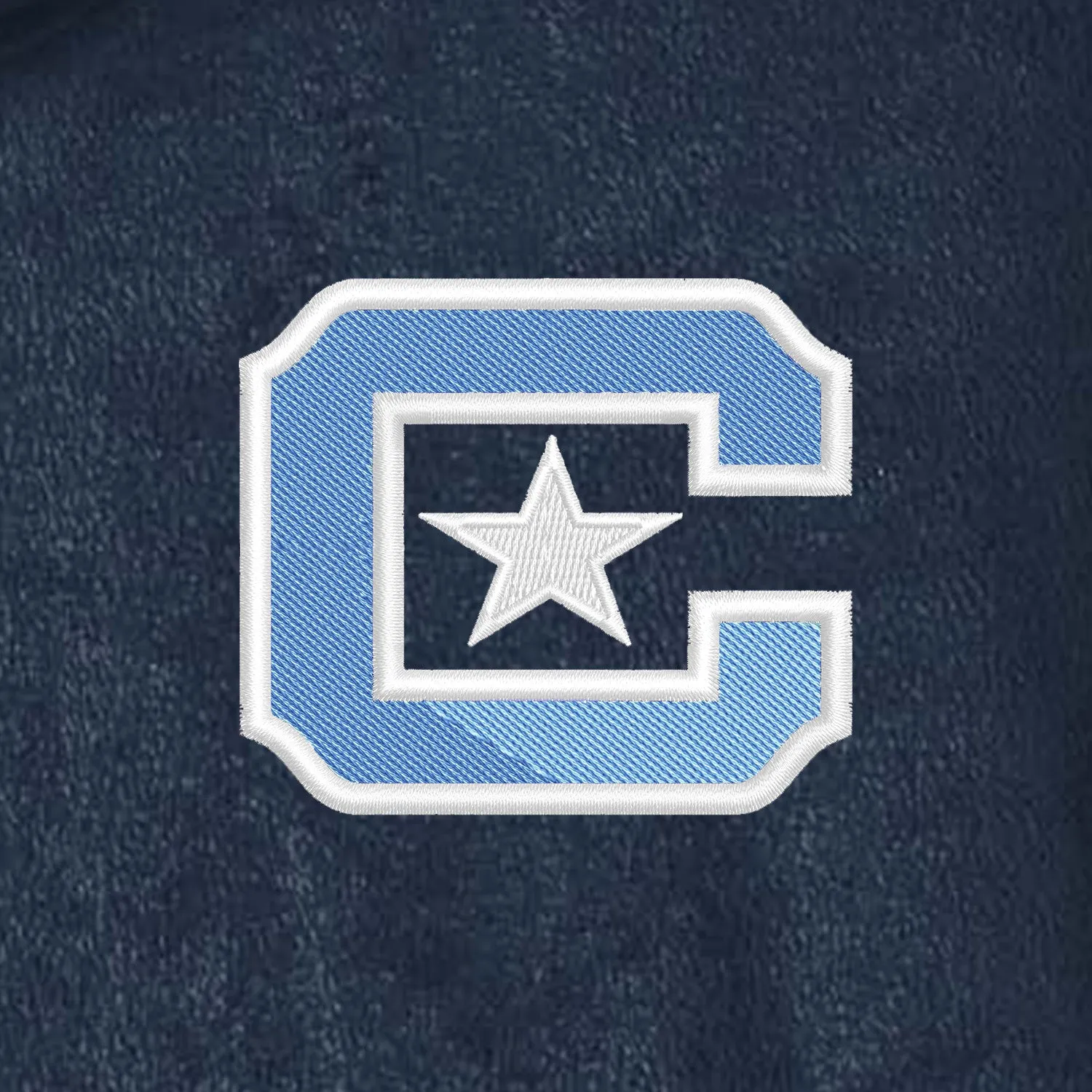 The Citadel, C star logo, Mountain Lodge Wearable Embroidered Blanket